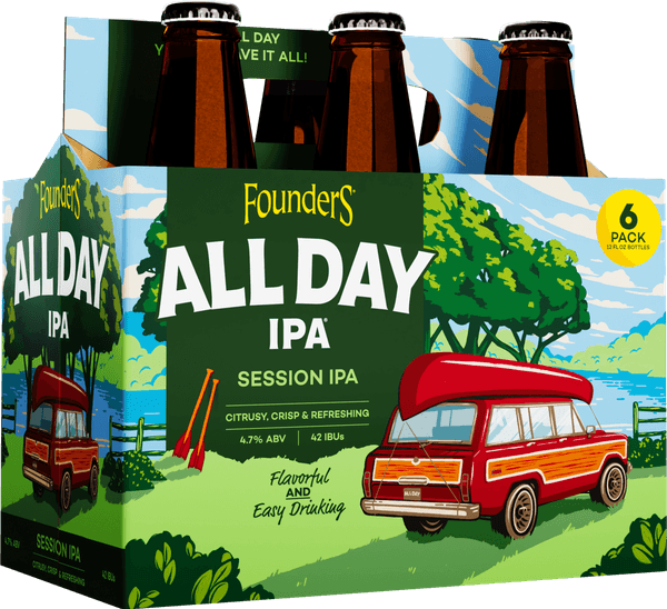 Founders ALL DAY IPA 6 pk bottle