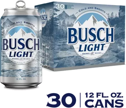 Busch light 30pk cans