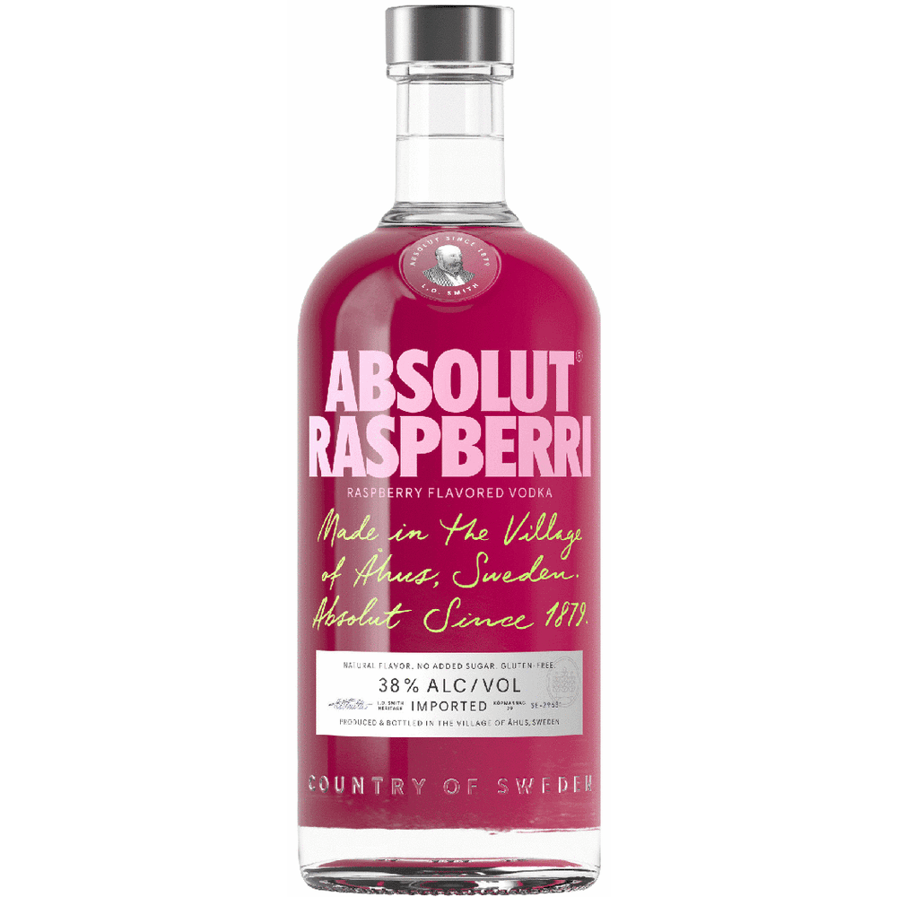 ABSOLUT RASPBERRI 750ML
