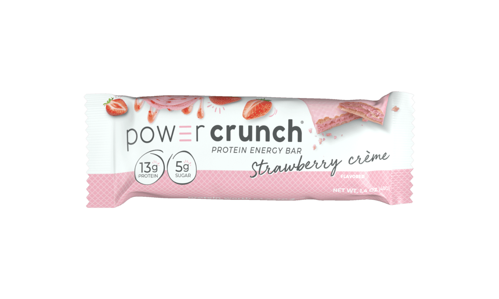 POWER CRUNCH STRAWBERRY CREME BAR