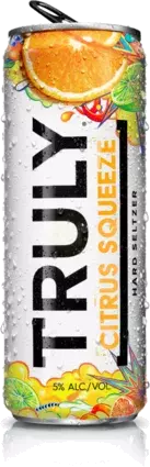 Truly Hard seltzer citrus squeeze