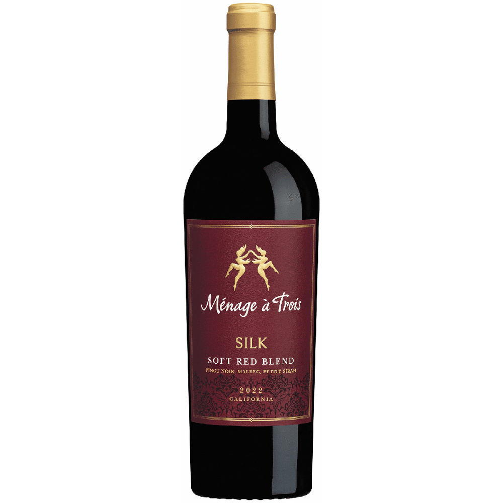 MENAGE A TROIS SILK SOFT RED BLEND 750ML