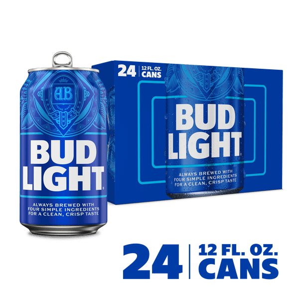 Bud light 24pk cans