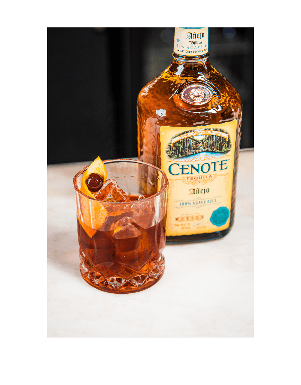 CENOTE ANEJO TEQUILA 750ML