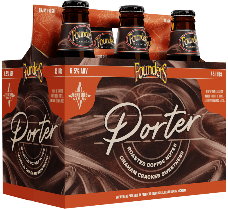 FOUNDERS PORTER 6PK BOTTLES