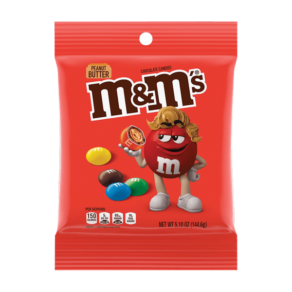 M&M PEANUT BUTTER 5.10 OZ