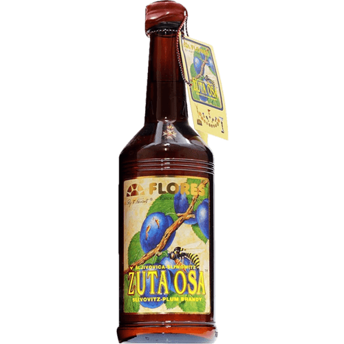 FLORES ZUTA OSA SLIVOVITZ - PLUM BRANDY 750ML