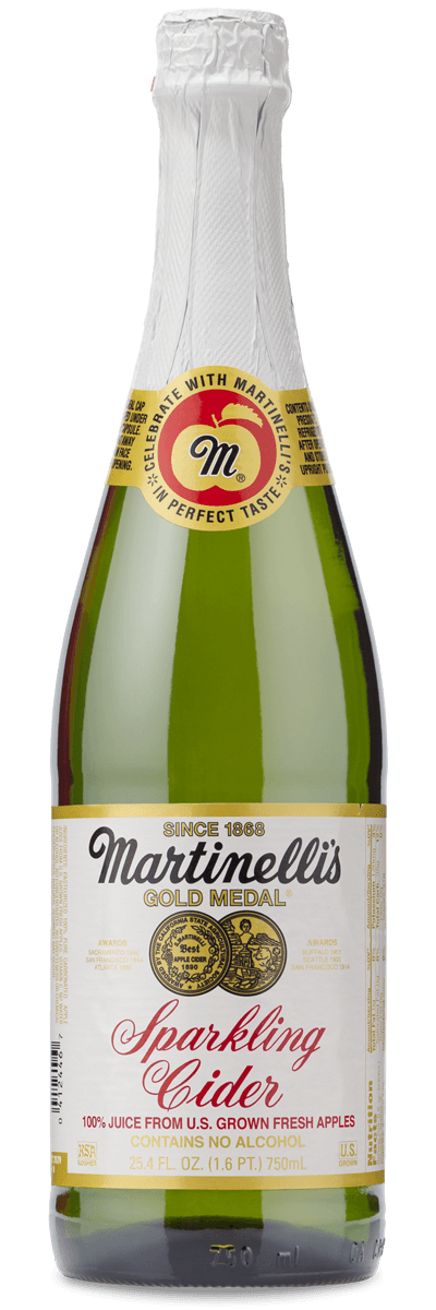 MARTINELLIS GOLD MEDAL SPARKLING CIDER NON-ALCOHOLIC 750ML