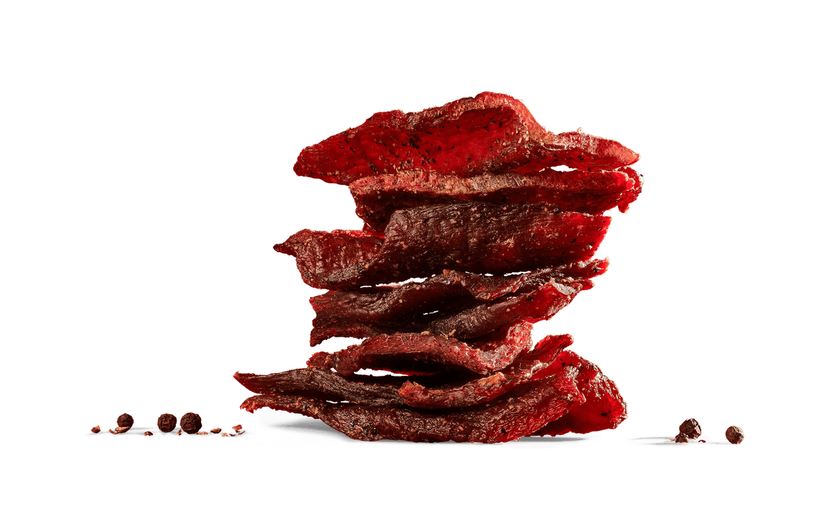 JLINK'S BEEF JERKY PEPPERED 3.25OZ 9G PROTEIN PER SERVING