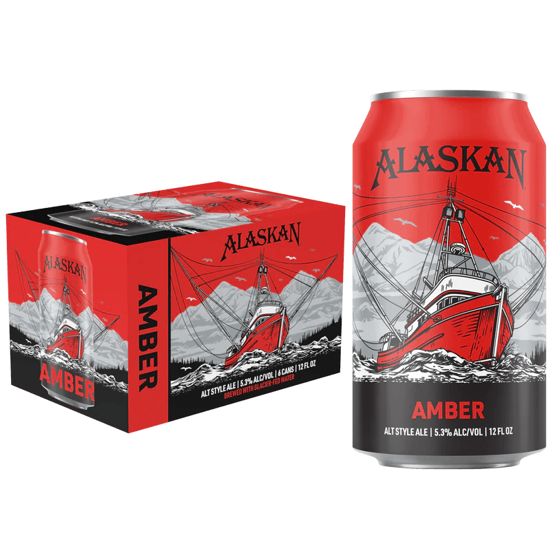 ALASKAN AMBER 6PK CANS