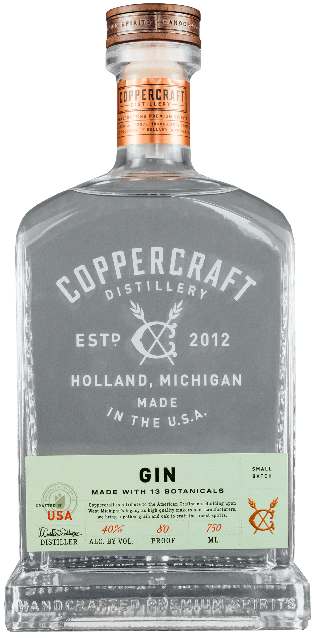 COPPERCRAFT GIN 750ML