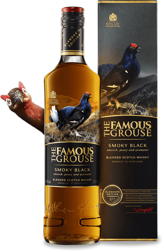 THE FAMOUS GROUSE SMOKY BLACK 750ML