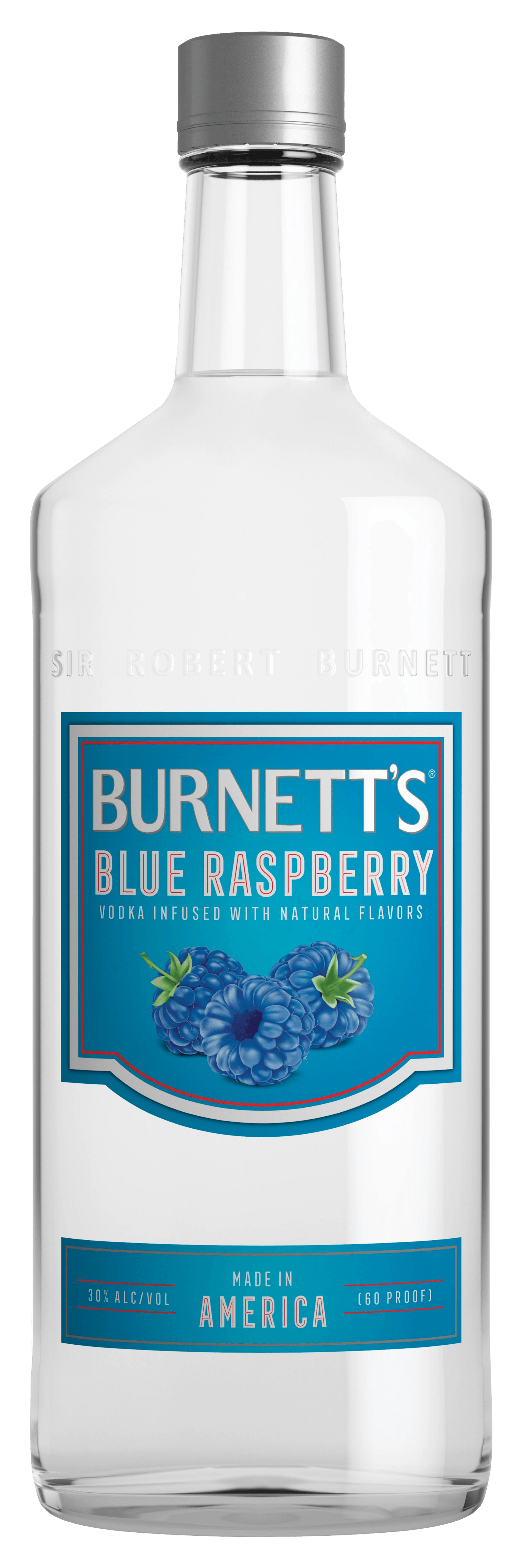 Burnett's Blue Raspberry Vodka 750ml