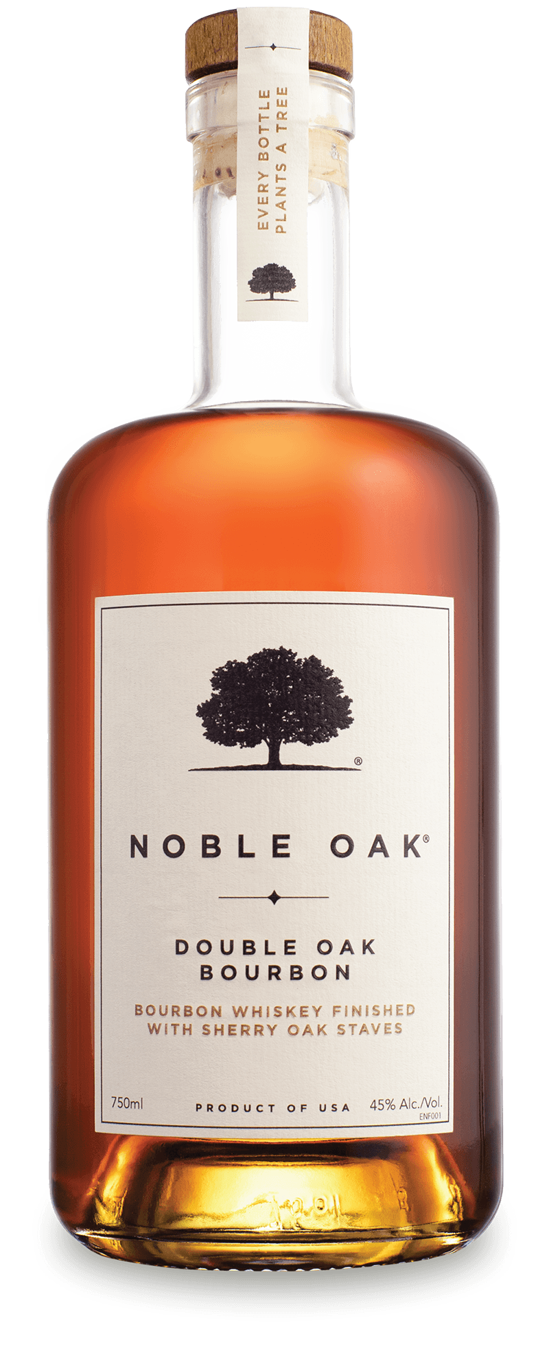 NOBLE OAK DOUBLE OAK BOURBON 750ML
