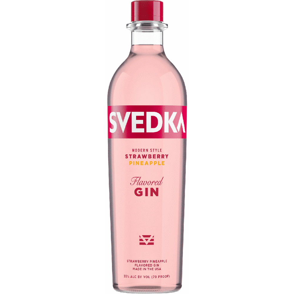 SVEDKA STRAWBERRY PINEAPPLE GIN 750ML