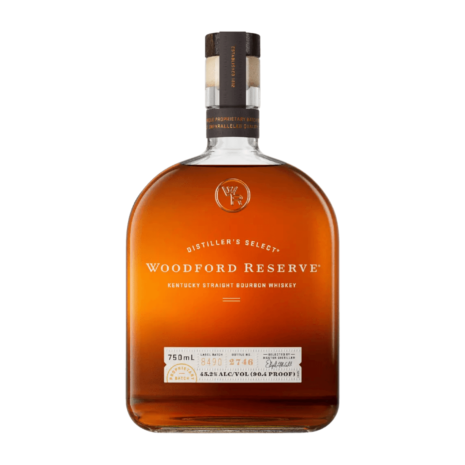 Woodford Reserve straight bourbon 750ml