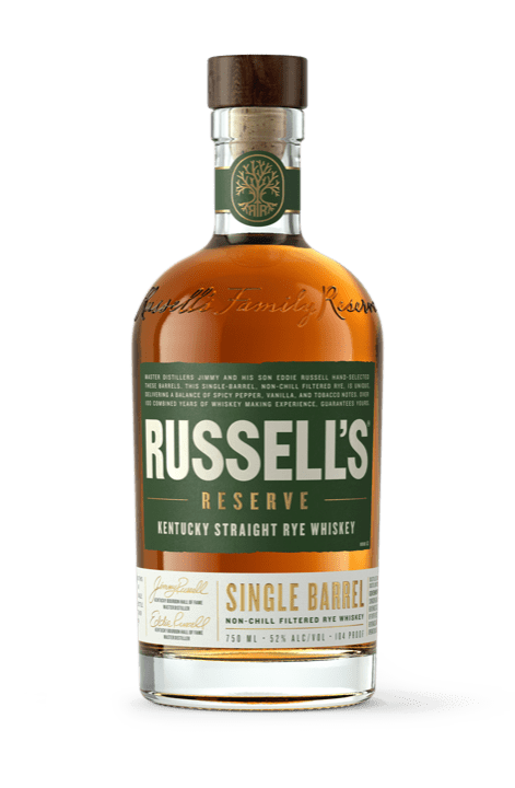 Russell’s single barrel straight rye