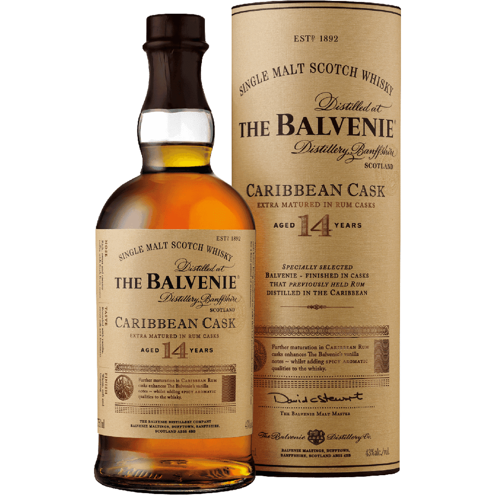 THE BALVENIE CARIBBEAN CASK - 14YR 750ML