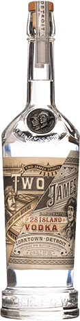 TWO JAMES VODKA 750ML