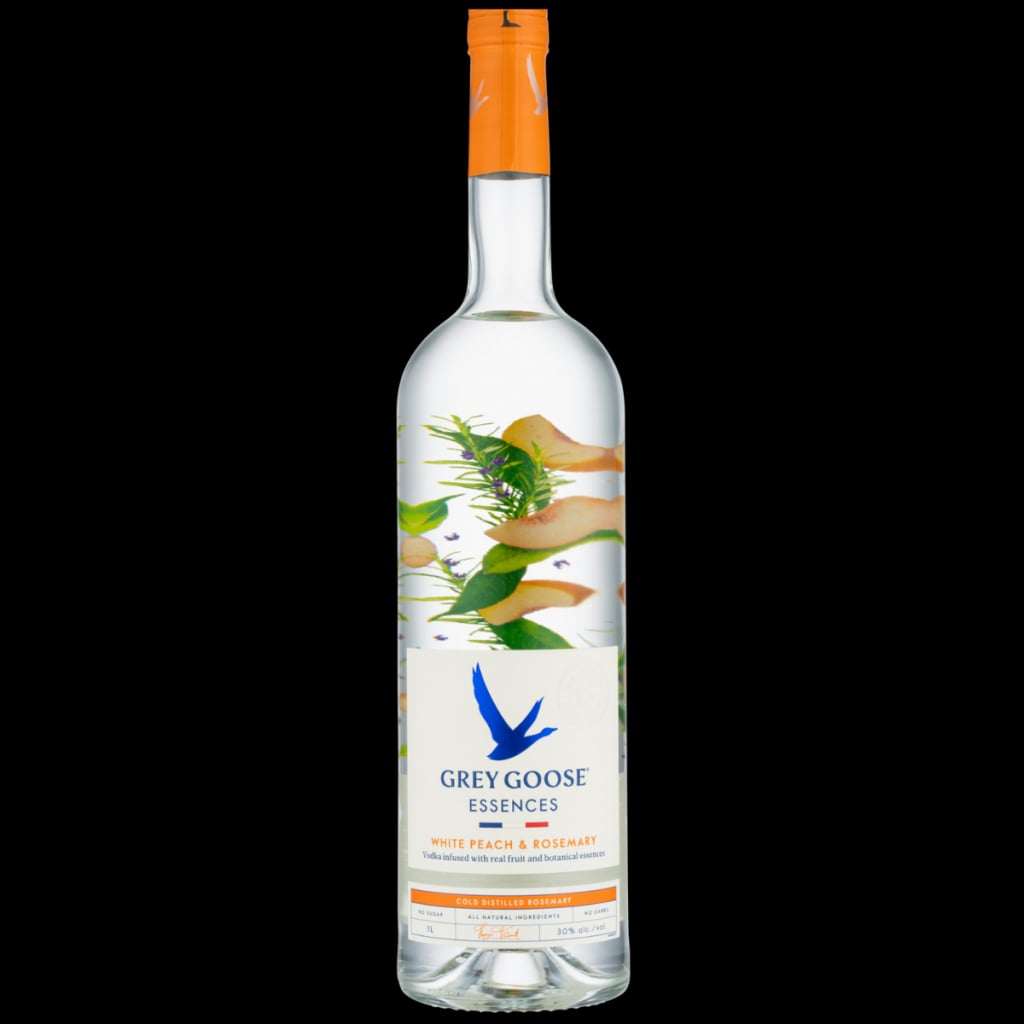 GREY GOOSE ESSENCES WHITE PEACH AND ROSEMARY 1L