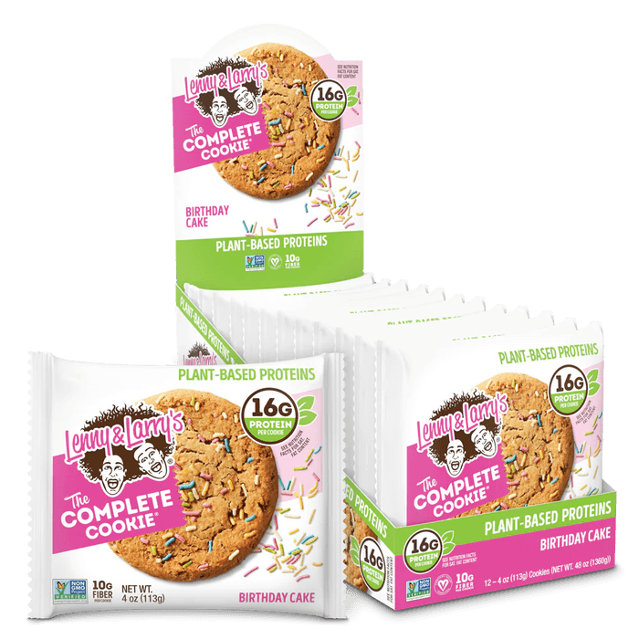 Lenny & Larry's Birthday Cake Protein cookie 16G protein & 10g Fiber