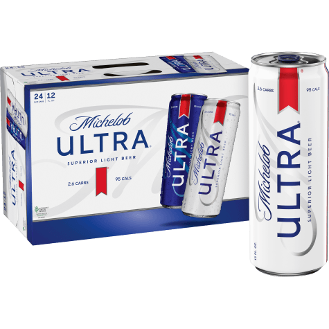Michelob ultra 24pk cans