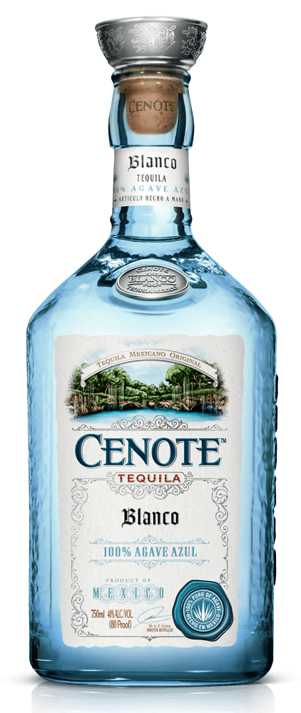 CENOTE BLANCO TEQUILA 750ML