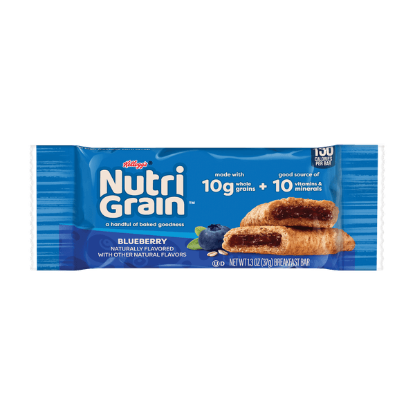KELLOGS NUTRI GRAIN BLUEBERRY BAR