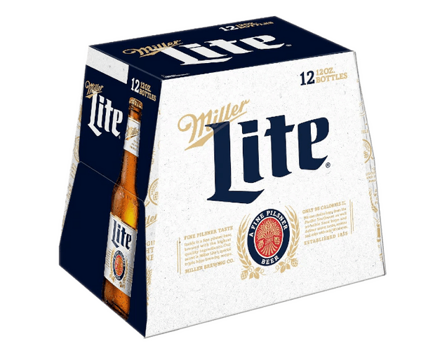 miller light 12pk bottles