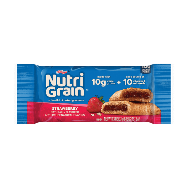 KELLOGS NUTRI GRAIN STRAWBERRY BAR