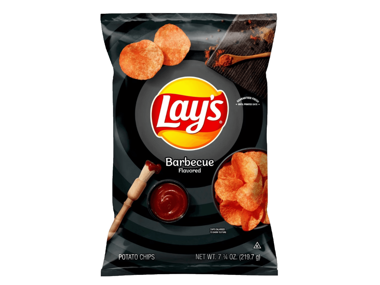 LAY'S BARBECUE CHIPS 219.7G