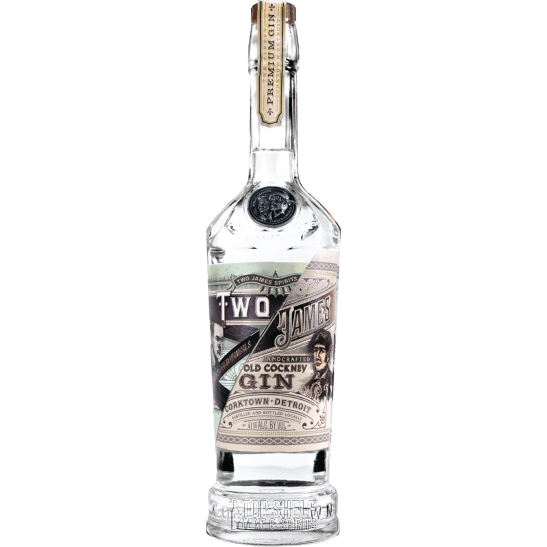 TWO JAMES OLD COCKNEY GIN 750 ML