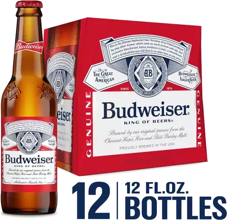 Budweiser 12pk bottles