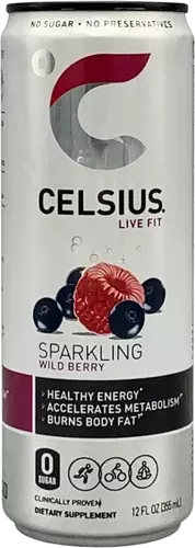CELSIUS WILD BERRY 12OZ