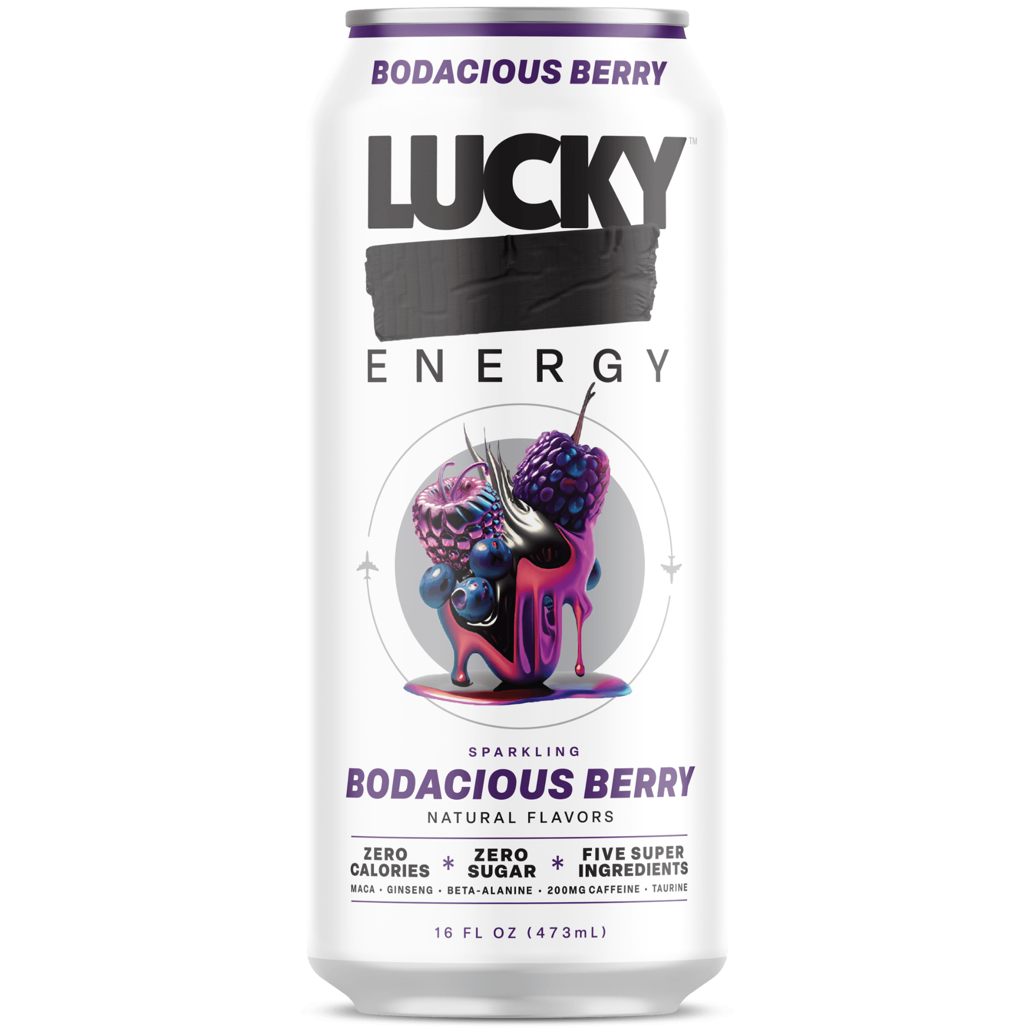LUCKY ENERGY BADACIOUS BERRY 16OZ