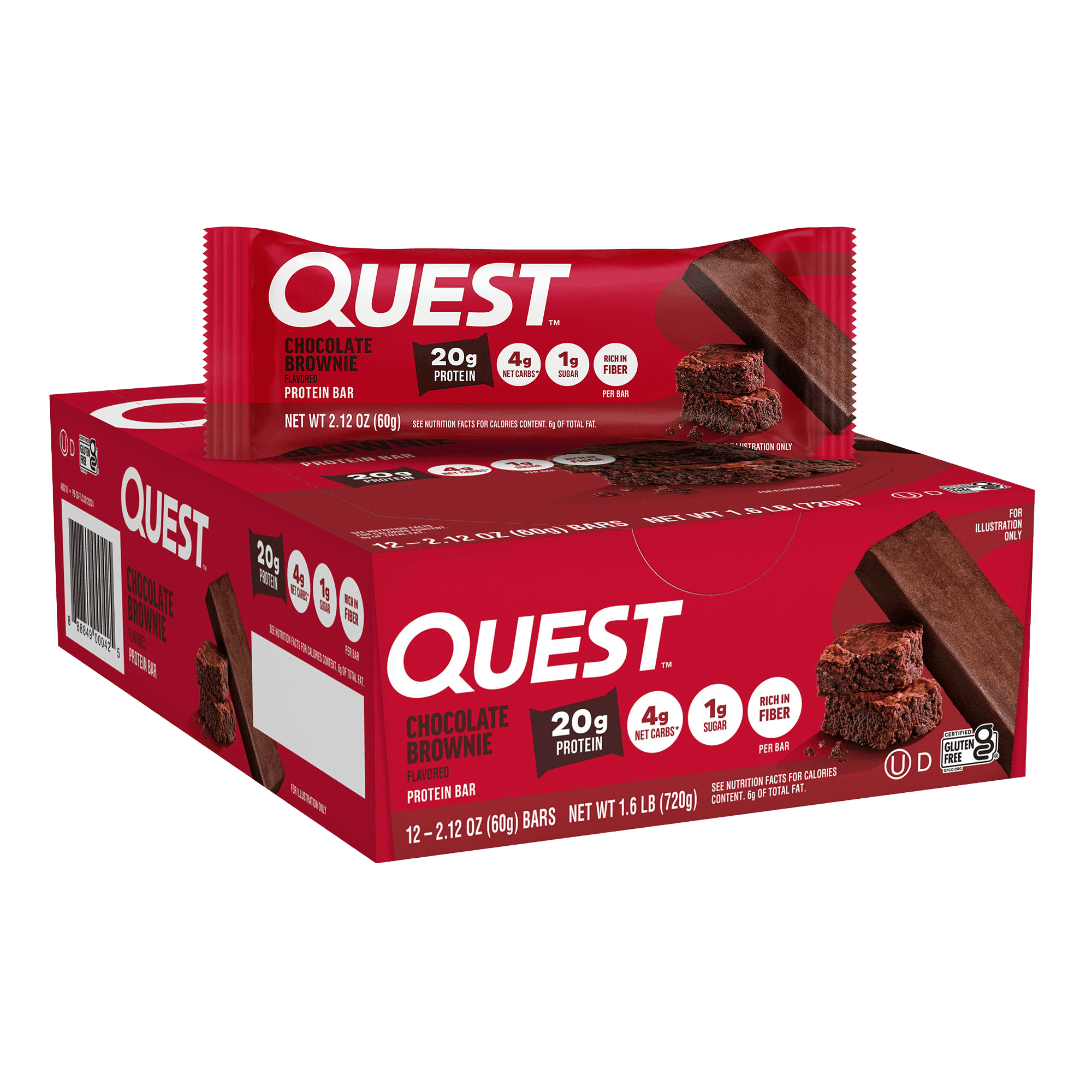 QUEST CHOCOLATE BROWNIE BAR