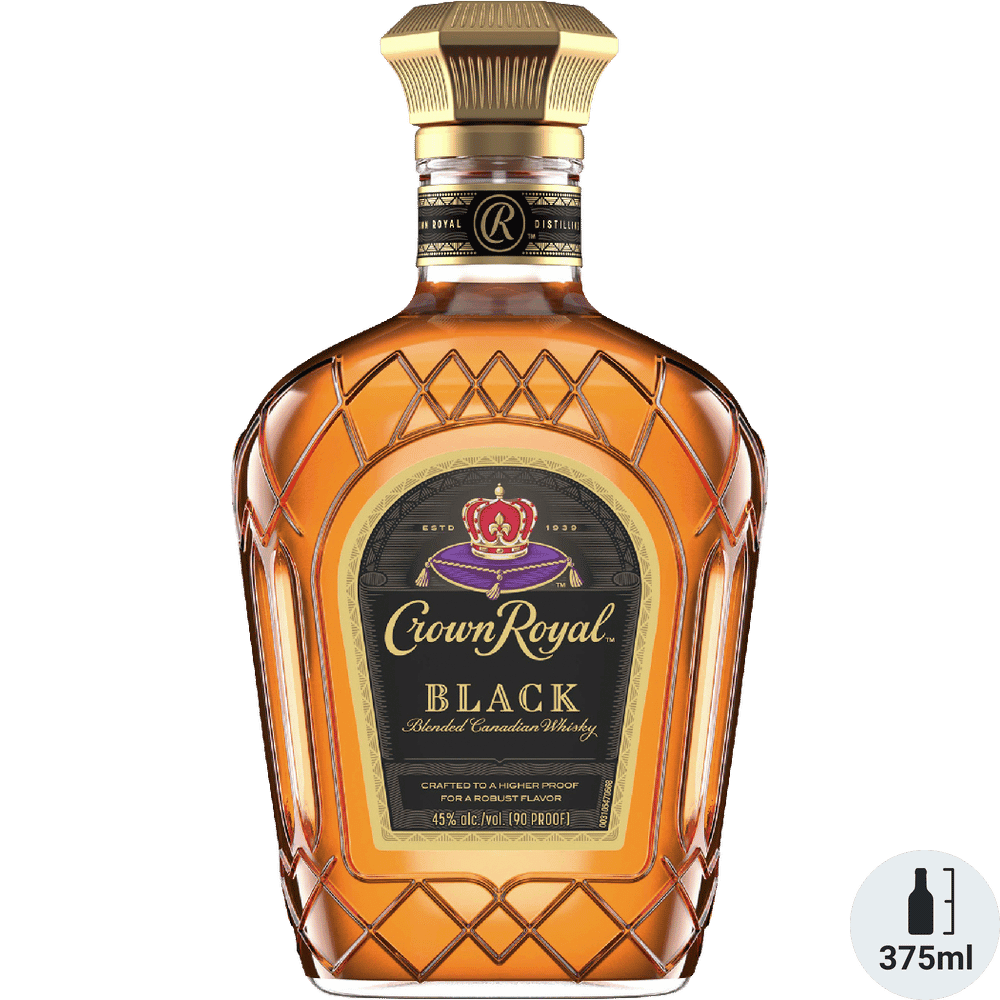 CROWN ROYAL BLACK 375ML