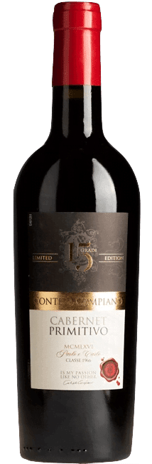 CONTE DI CAMPIANO CABERNET PRIMITIVO 750ML