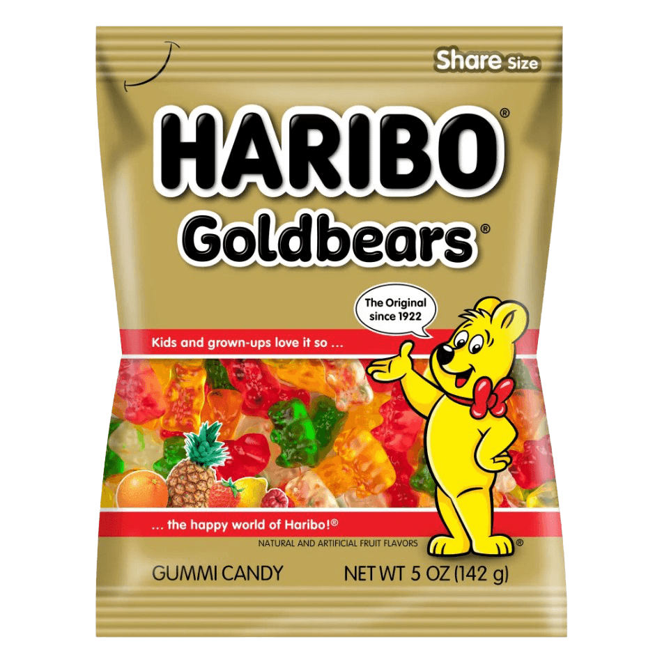 HARIBO GOLDBEARS ORIGINAL 5 OZ