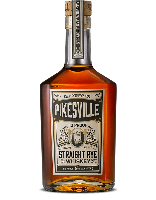 Pikesville rye whiskey