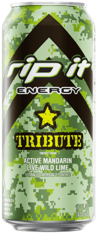 RIP IT ENERGY  TRIBUTE 16OZ