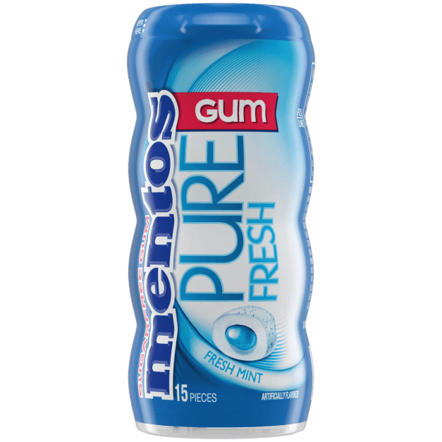 MENTOS GUMS FRESH MINT 15 PIECES
