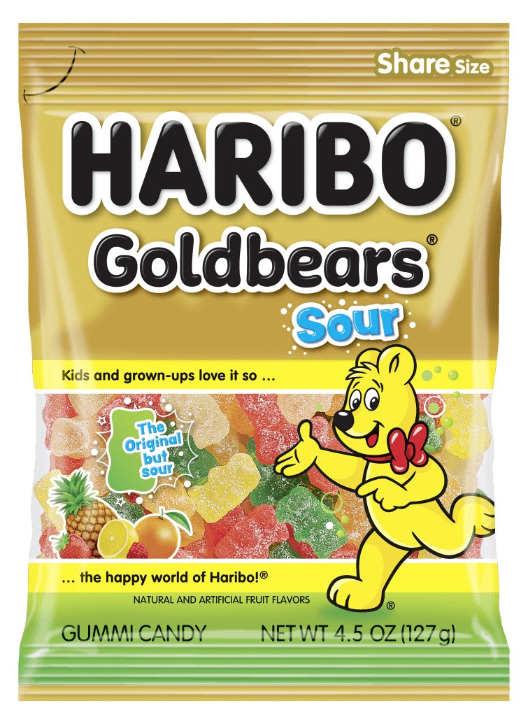 HARIBO GOLDBEARS  SOUR GUMMIES