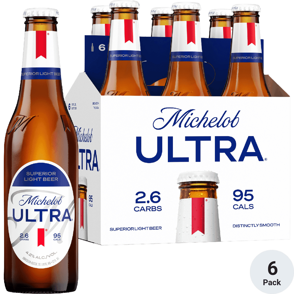 Michelob ultra 6pk bottles