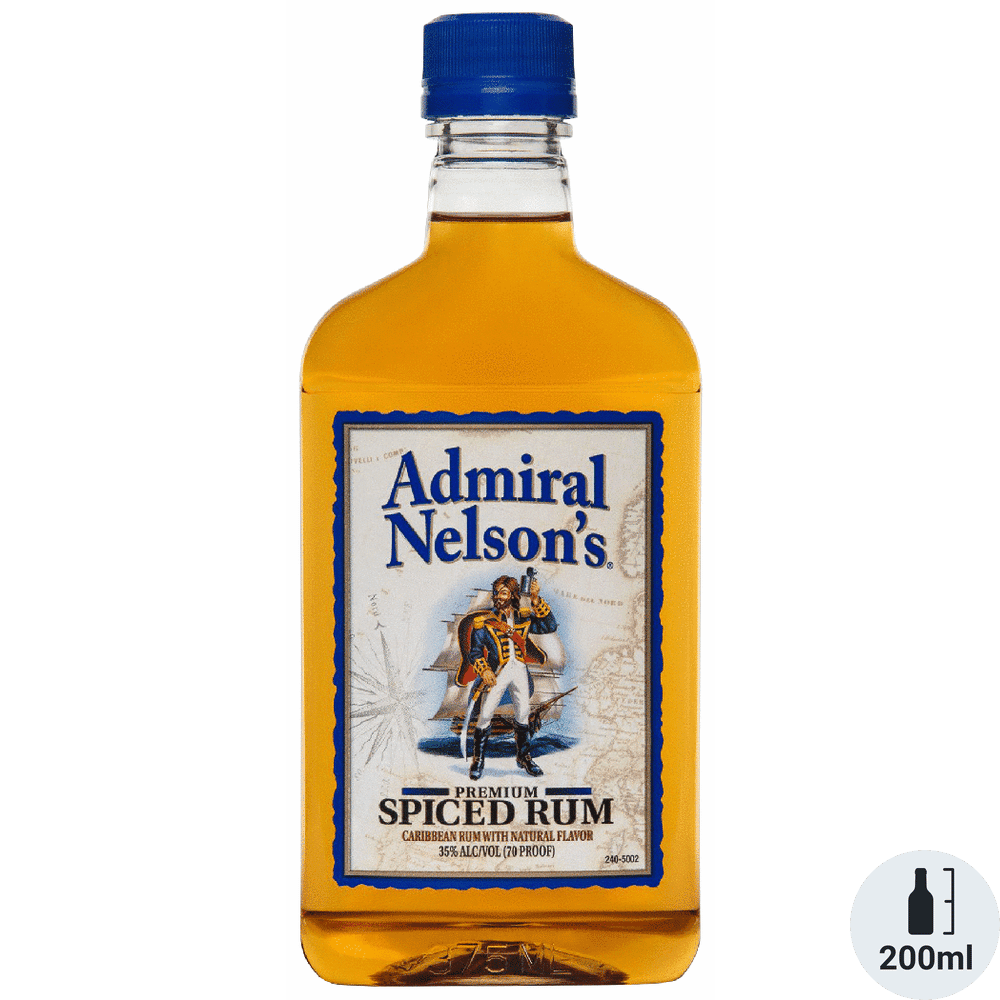 ADMIRAL NELSON SPICED RUM 200ML