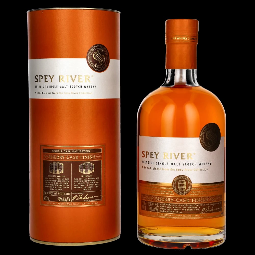 SPEY RIVER SNGL MALT SHERRY CASK 750ML