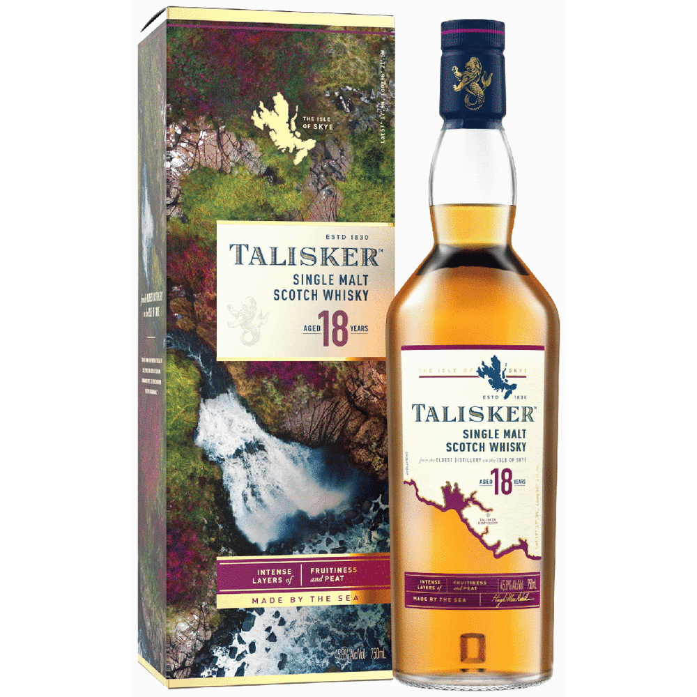Talisker Single Malt Aged 18 Years 750ml