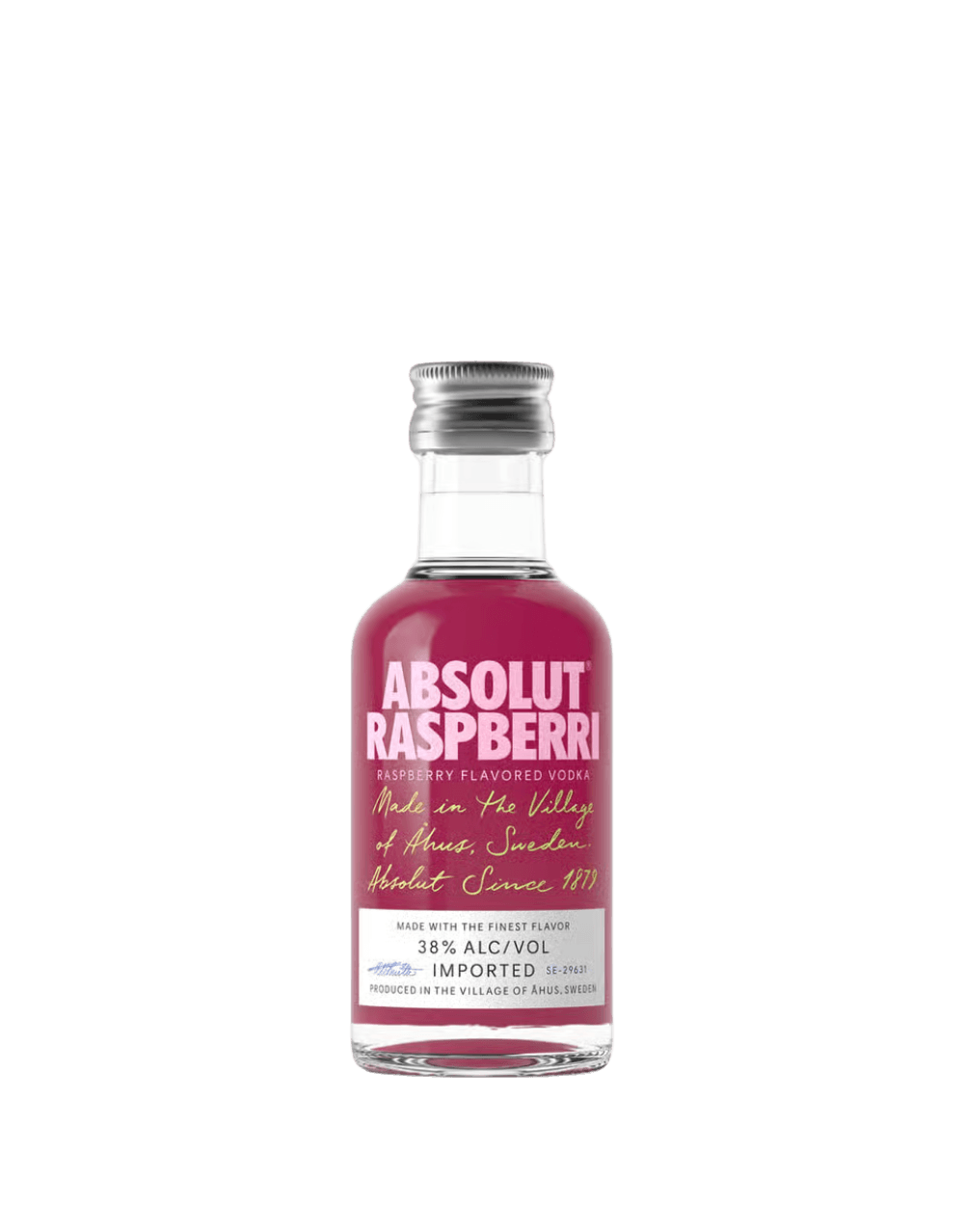 ABSOLUT RASPBERRY VODKA 50ML