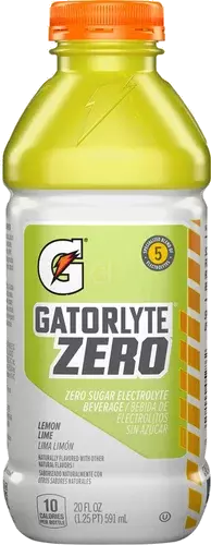 GATORLYTE ZERO LEMON LIME 20OZ