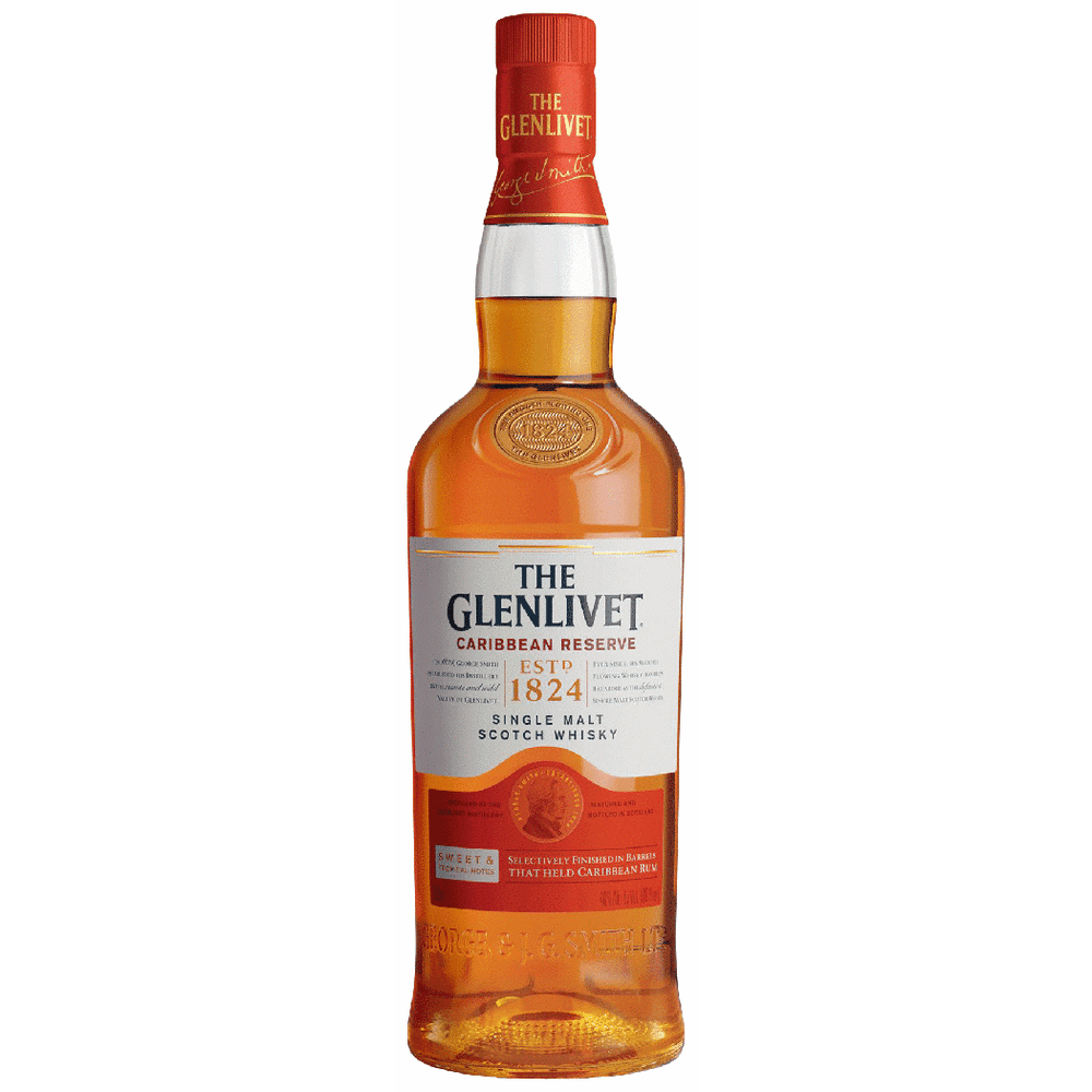 GLENLIVET CARIBBEAN RESERVE 1842 750ML